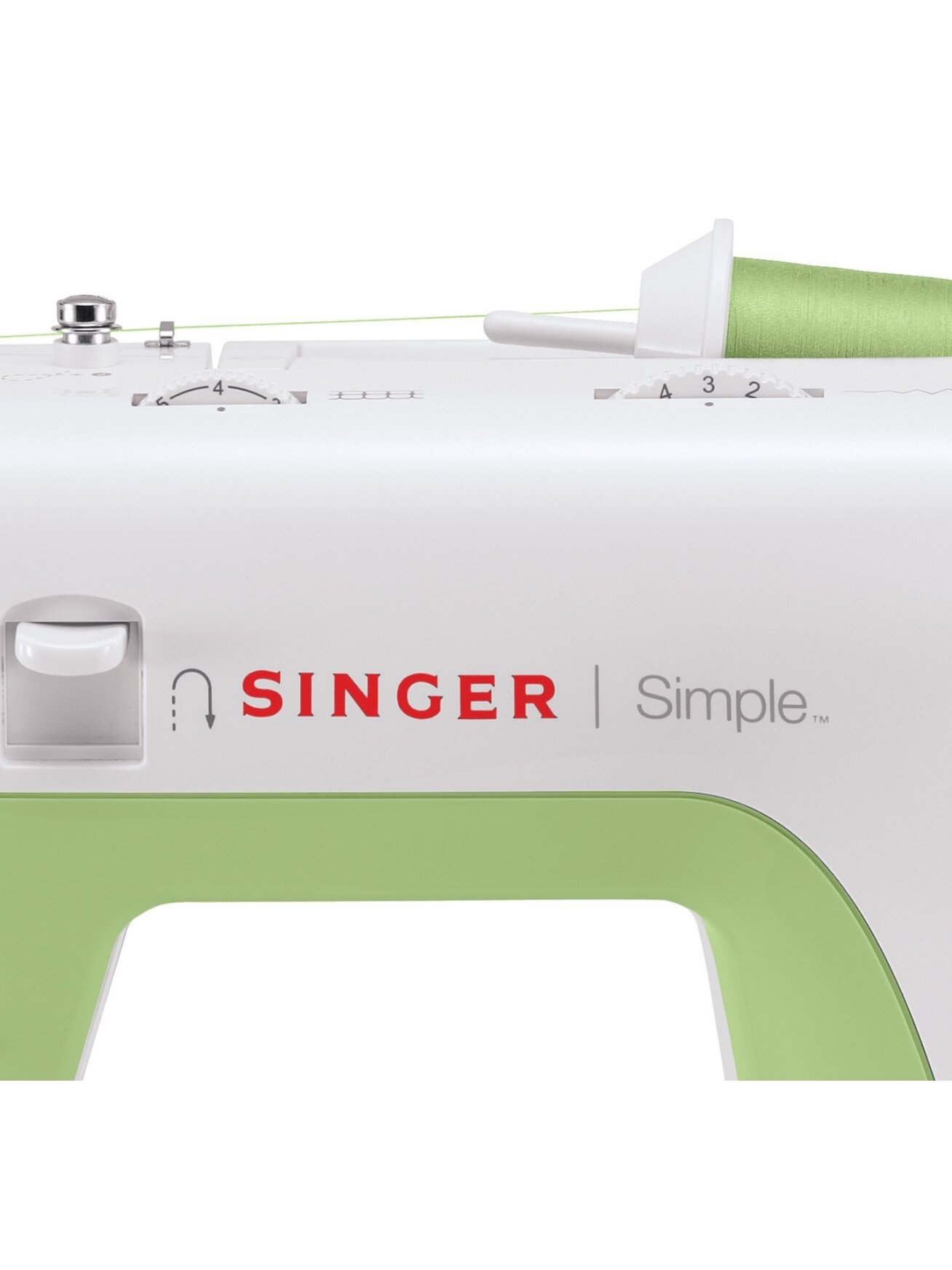 Singer | Sewing Machine | Simple 3229 | Number of stitches 31 | Number of buttonholes 1 | White/Green 3