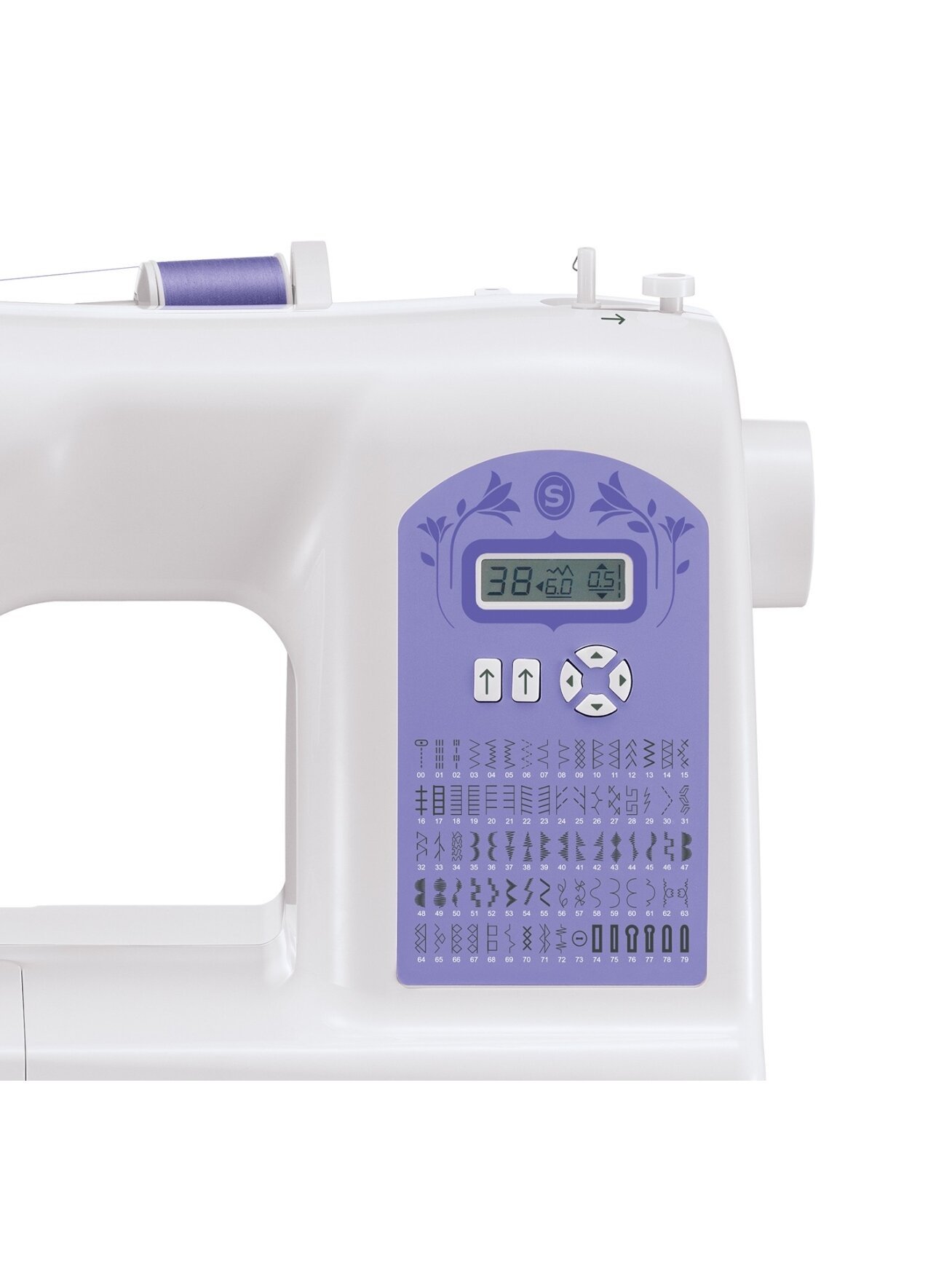 Singer | Sewing Machine | Starlet 6680 | Number of stitches 80 | Number of buttonholes 6 | White 2 Singer | Sewing Machine | Starlet 6680 | Number of stitches 80 | Number of buttonholes 6 | White 2