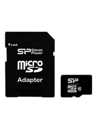 Silicon Power | 8 GB | MicroSDHC | Flash memory class 10 | SD adapter