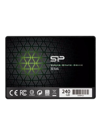 Silicon Power | S56 | 120 GB | SSD form factor 2.5" | Solid-state drive interface SATA | Read speed 460 MB/s | Write speed 360 MB/s