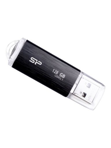 Silicon Power | USB 3.1 Flash Drive | Blaze B02 | 128 GB | USB 3.2 Gen 1/USB 3.1 Gen 1/USB 3.0/USB 2.0 | Black Silicon Power | USB 3.1 Flash Drive | Blaze B02 | 128 GB | USB 3.2 Gen 1/USB 3.1 Gen 1/USB 3.0/USB 2.0 | Black