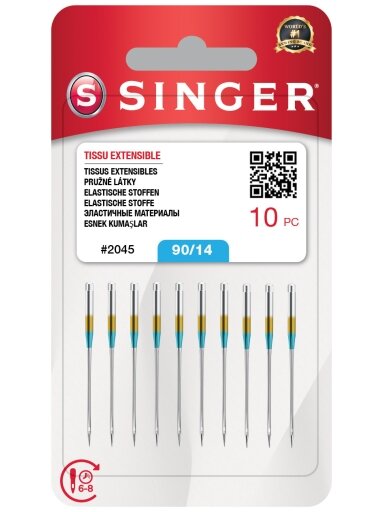 Singer | Needle, 2045 SZ14 BLST W/10 Singer | Needle, 2045 SZ14 BLST W/10
