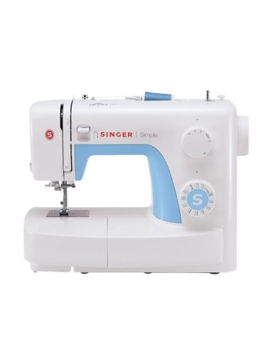 Singer | Sewing Machine | 3221 | Number of stitches 21 | Number of buttonholes 1 | White Singer | Sewing Machine | 3221 | Number of stitches 21 | Number of buttonholes 1 | White