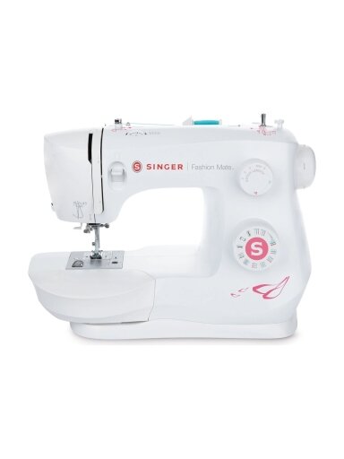 Singer | Sewing Machine | 3333 Fashion Mate™ | Number of stitches 23 | Number of buttonholes 1 | White Singer | Sewing Machine | 3333 Fashion Mate™ | Number of stitches 23 | Number of buttonholes 1 | White
