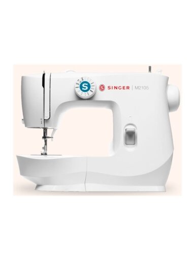 Singer | Sewing Machine | M2105 | Number of stitches 8 | Number of buttonholes 1 | White Singer | Sewing Machine | M2105 | Number of stitches 8 | Number of buttonholes 1 | White