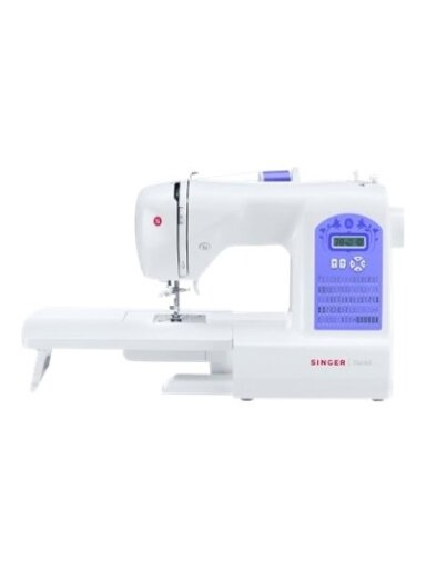 Singer | Sewing Machine | Starlet 6680 | Number of stitches 80 | Number of buttonholes 6 | White Singer | Sewing Machine | Starlet 6680 | Number of stitches 80 | Number of buttonholes 6 | White
