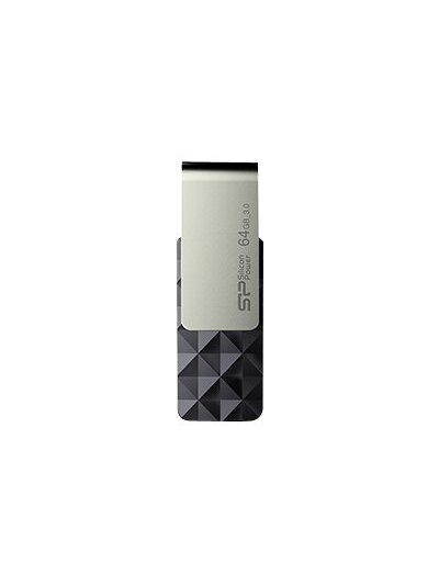 Silicon Power | Blaze B30 | 64 GB | USB 3.0 | Black Silicon Power | Blaze B30 | 64 GB | USB 3.0 | Black