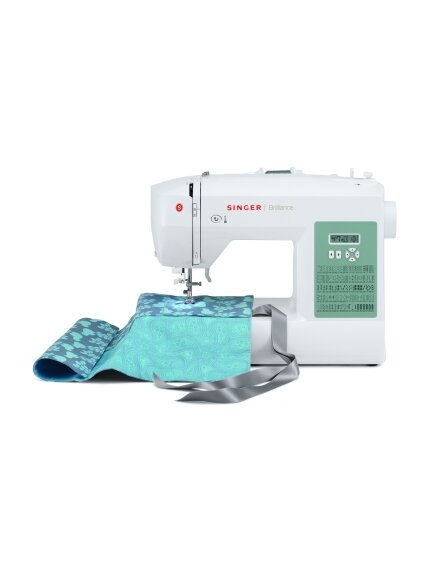 Singer | Sewing Machine | 6199 Brilliance | Number of stitches 100 | Number of buttonholes 6 | White 4
