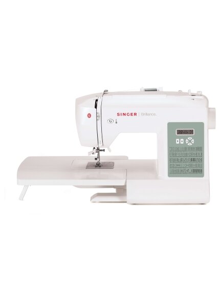Singer | Sewing Machine | 6199 Brilliance | Number of stitches 100 | Number of buttonholes 6 | White Singer | Sewing Machine | 6199 Brilliance | Number of stitches 100 | Number of buttonholes 6 | White