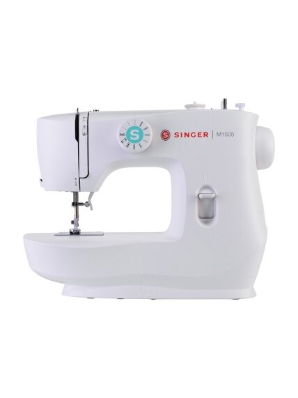 Singer | Sewing Machine | M1505 | Number of stitches 6 | Number of buttonholes 1 | White Singer | Sewing Machine | M1505 | Number of stitches 6 | Number of buttonholes 1 | White