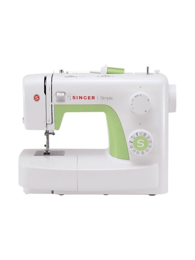 Singer | Sewing Machine | Simple 3229 | Number of stitches 31 | Number of buttonholes 1 | White/Green Singer | Sewing Machine | Simple 3229 | Number of stitches 31 | Number of buttonholes 1 | White/Green