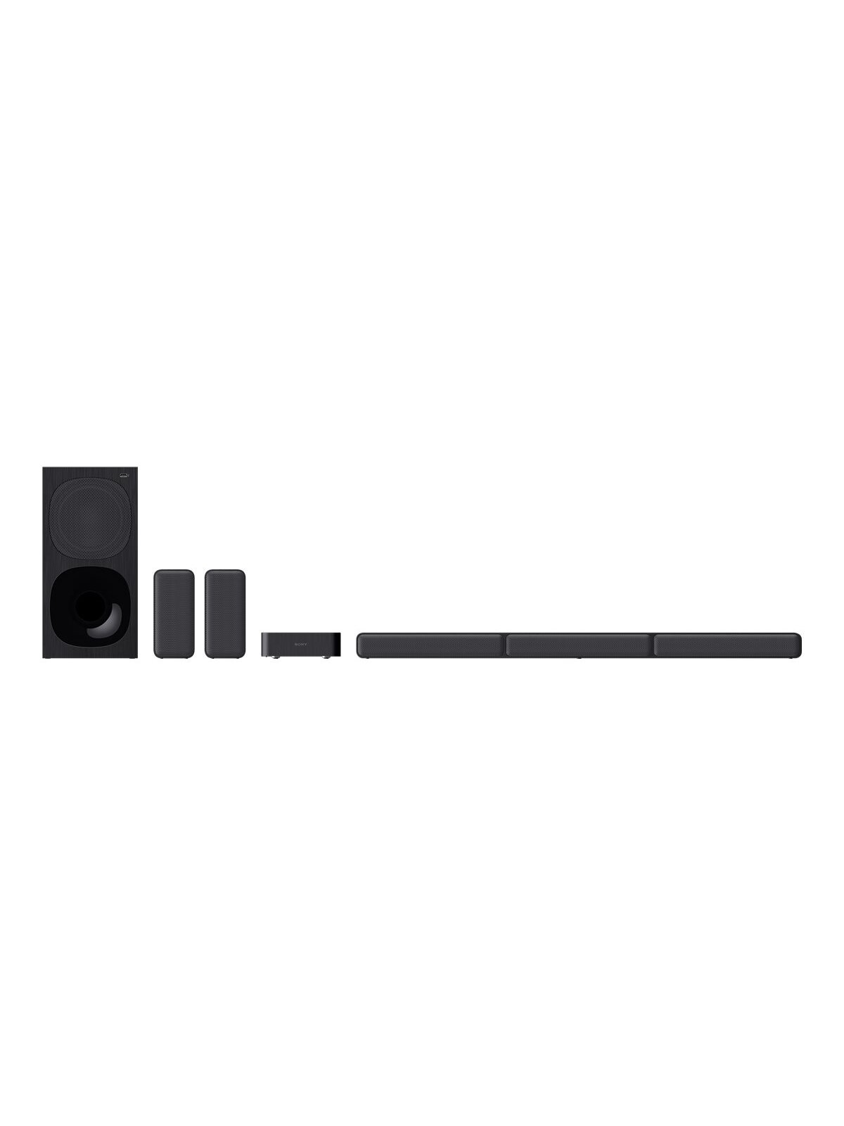 Sony | HT-S40R 5.1ch Home Cinema Soundbar with Wireless Rear Speakers | Black | No | USB port | Wi-Fi | Bluetooth | Wireless connection 1