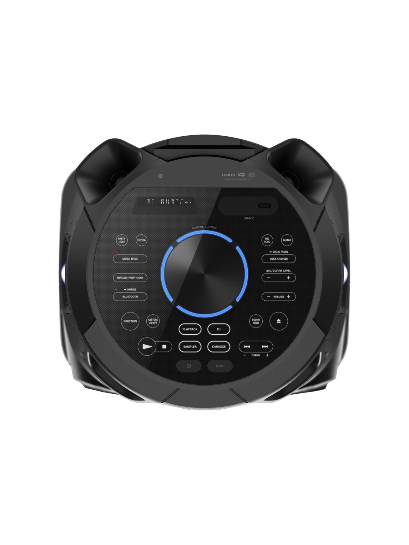 Sony | High Power Audio System | MHC-V73D | USB port | Wi-Fi | Bluetooth | FM radio | Near Field Communication (NFC) | Wireless connection 2