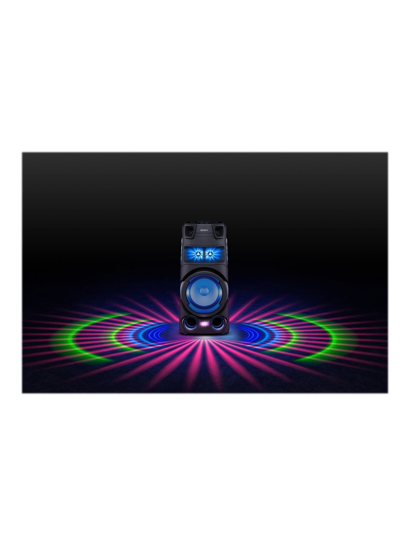 Sony | High Power Audio System | MHC-V73D | USB port | Wi-Fi | Bluetooth | FM radio | Near Field Communication (NFC) | Wireless connection 9