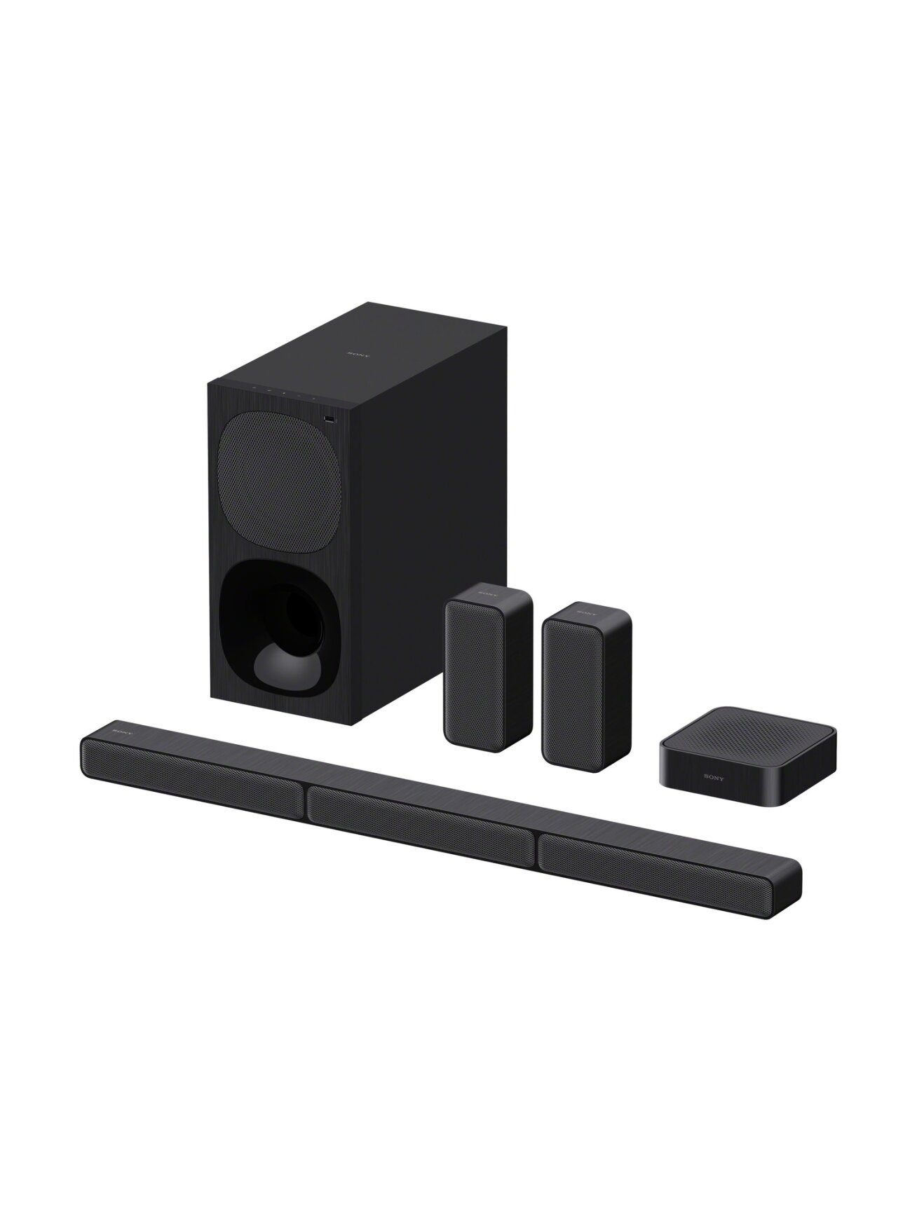 Sony | HT-S40R 5.1ch Home Cinema Soundbar with Wireless Rear Speakers | Black | No | USB port | Wi-Fi | Bluetooth | Wireless connection