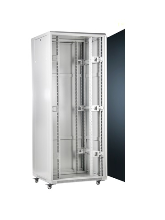 SOMI Networks | 42U, 19″ Freestanding Cabinet | 42U-80/100NACP | Max Load 800kg; Removable and Lockable Side Panels; Perforated Metal Doors; Unassembled | Depth: 100 cm | Gray SOMI Networks | 42U, 19″ Freestanding Cabinet | 42U-80/100NACP | Max Load 800kg; Removable and Lockable Side Panels; Perforated Metal Doors; Unassembled | Depth: 100 cm | Gray