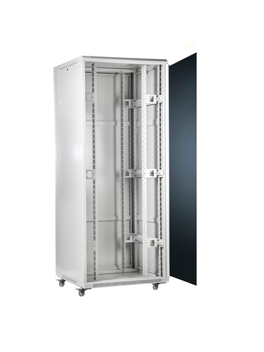 SOMI Networks | 37U, 19″ Freestanding Cabinet | 37U-60/60NAC | Max Load 800kg; Removable and Lockable Side Panels; Glass Doors; Unassembled | Depth: 60 cm | Gray SOMI Networks | 37U, 19″ Freestanding Cabinet | 37U-60/60NAC | Max Load 800kg; Removable and Lockable Side Panels; Glass Doors; Unassembled | Depth: 60 cm | Gray