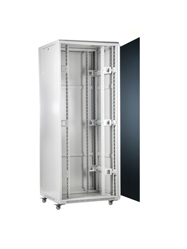 SOMI Networks | 42U, 19″ Freestanding Cabinet | 42U-80/100NACP | Max Load 800kg; Removable and Lockable Side Panels; Perforated Metal Doors; Unassembled | Depth: 100 cm | Gray SOMI Networks | 42U, 19″ Freestanding Cabinet | 42U-80/100NACP | Max Load 800kg; Removable and Lockable Side Panels; Perforated Metal Doors; Unassembled | Depth: 100 cm | Gray