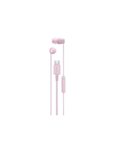 Sony Earbuds | IER‑EX15C | Wired | In-ear | Microphone | Pink
