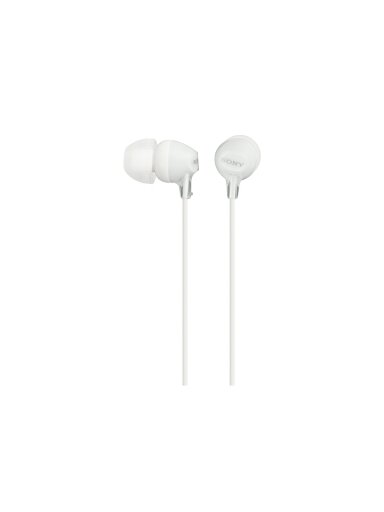 Sony | EX series | MDR-EX15LP | In-ear | White