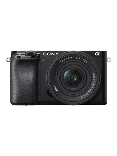 Sony ILCE-6100 Mirrorless Camera + 16-50mm Lens, Black | Sony