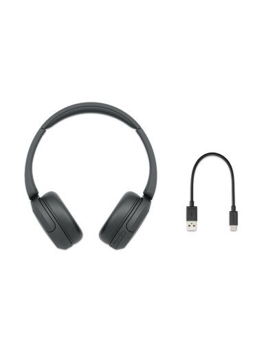 Sony | Wireless Headphones | WH-CH520 | Wireless | On-Ear | Microphone | Black | Wireless
