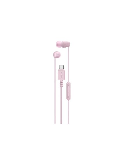 Sony Earbuds | IER‑EX15C | Wired | In-ear | Microphone | Pink