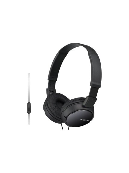 Sony | Headphones | MDR-ZX110 | Wired | Over-Ear | Black 1 Sony | Headphones | MDR-ZX110 | Wired | Over-Ear | Black 1