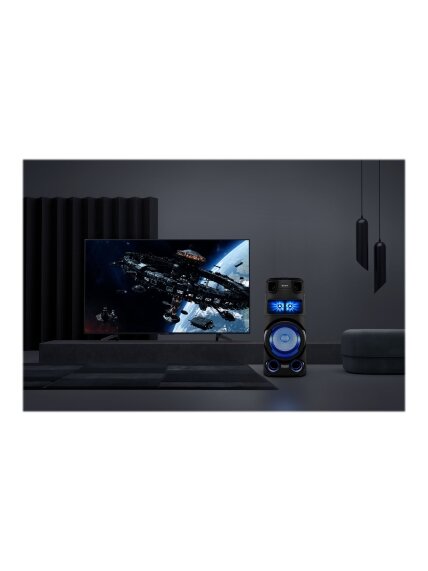 Sony | High Power Audio System | MHC-V73D | USB port | Wi-Fi | Bluetooth | FM radio | Near Field Communication (NFC) | Wireless connection 8
