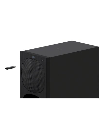 Sony | HT-S40R 5.1ch Home Cinema Soundbar with Wireless Rear Speakers | Black | No | USB port | Wi-Fi | Bluetooth | Wireless connection 12