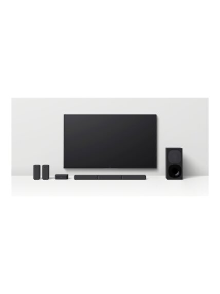 Sony | HT-S40R 5.1ch Home Cinema Soundbar with Wireless Rear Speakers | Black | No | USB port | Wi-Fi | Bluetooth | Wireless connection 8