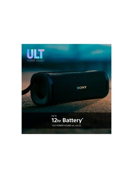 Sony | Speaker | SRS-ULT10 ULT FIELD 1 | Waterproof | Bluetooth | Black | Portable | Wireless connection 8