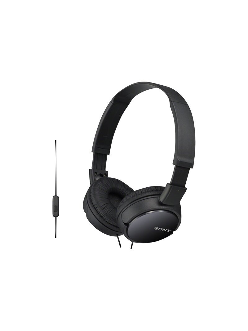 Sony | Headphones | MDR-ZX110 | Wired | Over-Ear | Black 1 Sony | Headphones | MDR-ZX110 | Wired | Over-Ear | Black 1