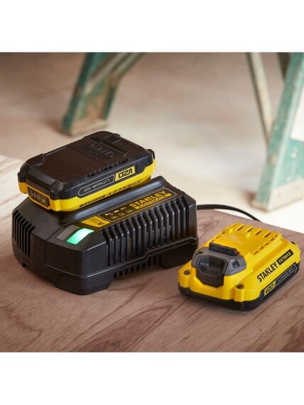 Stanley | 18V V20 4A Fast Charger | SFMCB14-QW 4 Stanley | 18V V20 4A Fast Charger | SFMCB14-QW 4