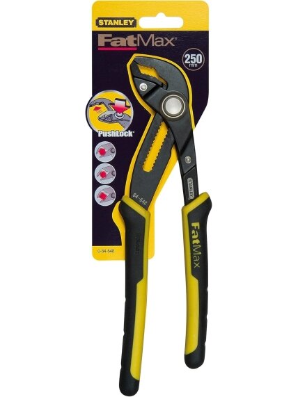 Stanley | Fatmax 250mm Push Button Multigrip Pliers | 0-84-648 3 Stanley | Fatmax 250mm Push Button Multigrip Pliers | 0-84-648 3