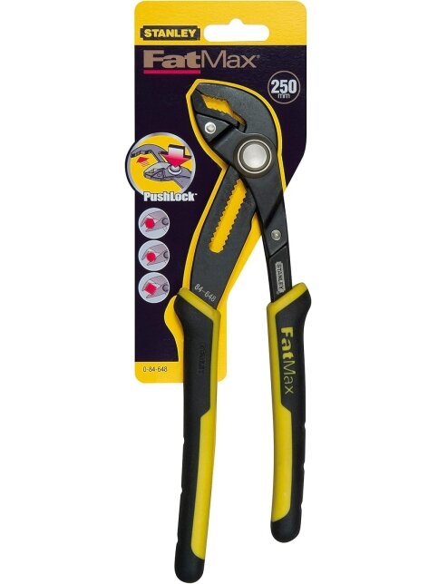 Stanley | Fatmax 250mm Push Button Multigrip Pliers | 0-84-648 3 Stanley | Fatmax 250mm Push Button Multigrip Pliers | 0-84-648 3