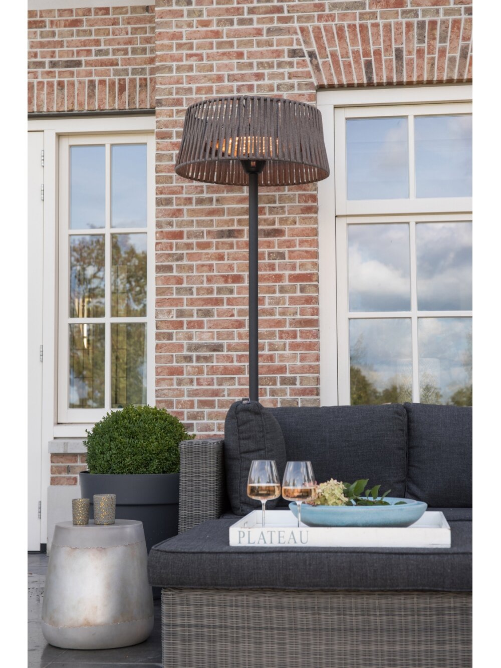 SUNRED | Heater | ARTIX M-SO BROWN, Corda Bright Standing | Infrared | 2100 W | Brown | IP44 5 SUNRED | Heater | ARTIX M-SO BROWN, Corda Bright Standing | Infrared | 2100 W | Brown | IP44 5