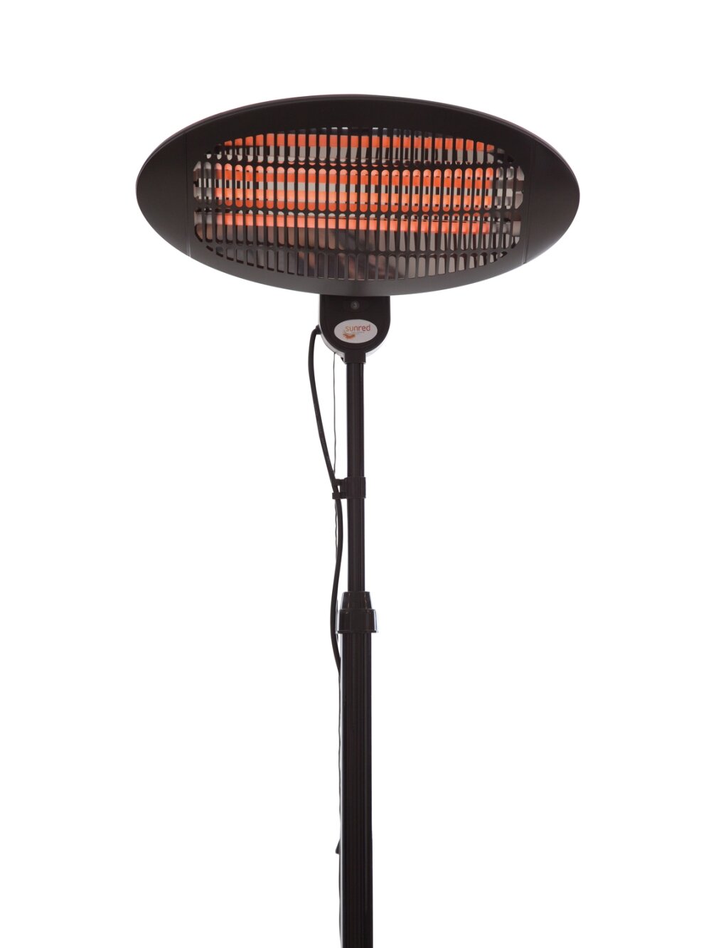 SUNRED | Heater | SMQ2000A, Elekra Quartz Standing | Infrared | 2000 W | Black | IP34 2 SUNRED | Heater | SMQ2000A, Elekra Quartz Standing | Infrared | 2000 W | Black | IP34 2