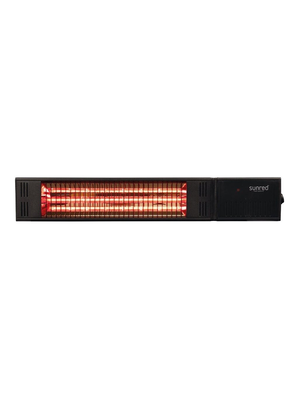 SUNRED | Heater | RDS-15W-B, Fortuna Wall | Infrared | 1500 W | Black | IP55 SUNRED | Heater | RDS-15W-B, Fortuna Wall | Infrared | 1500 W | Black | IP55