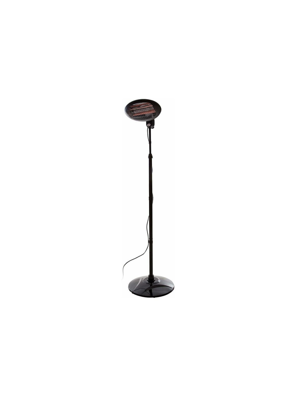 SUNRED | Heater | SMQ2000A, Elekra Quartz Standing | Infrared | 2000 W | Black | IP34 SUNRED | Heater | SMQ2000A, Elekra Quartz Standing | Infrared | 2000 W | Black | IP34