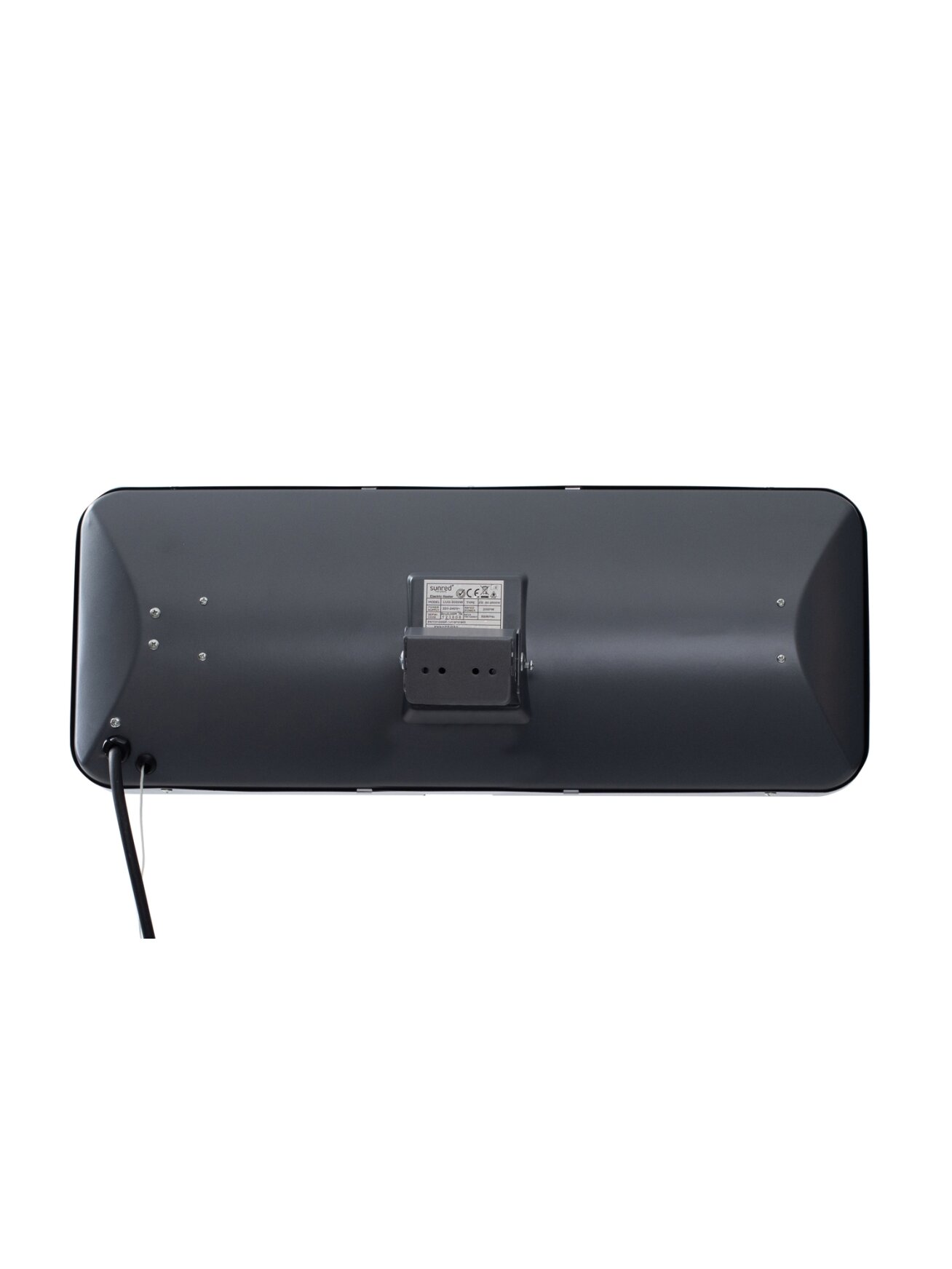 SUNRED | Heater | LUG-2000W, Lugo Quartz Wall | Infrared | 2000 W | Grey | IP24 2