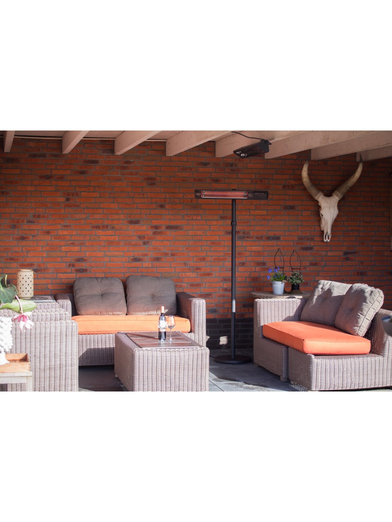 SUNRED | Heater | RD-DARK-25S, Dark Standing | Infrared | 2500 W | Black | IP55 5 SUNRED | Heater | RD-DARK-25S, Dark Standing | Infrared | 2500 W | Black | IP55 5