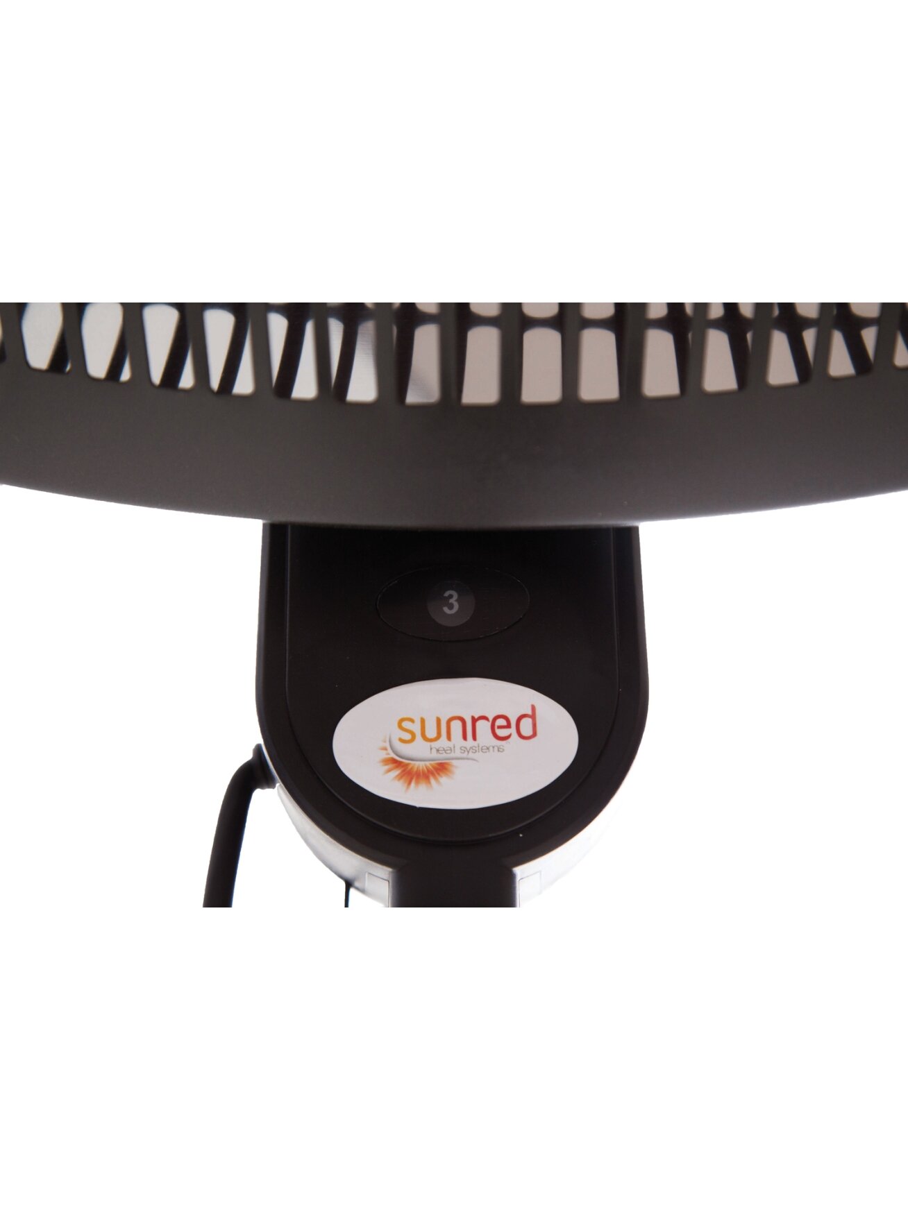 SUNRED | Heater | SMQ2000A, Elekra Quartz Standing | Infrared | 2000 W | Black | IP34 4