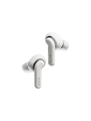 Sudio Earbuds | E4 Pro | Bluetooth | In-ear | Microphone | Cloud White | Noise canceling | Noise reduction | Wireless
