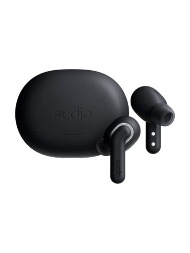 Sudio Earbuds | E4 Pro | Bluetooth | In-ear | Microphone | Midnight Black | Noise canceling | Noise reduction | Wireless