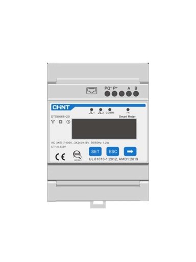 SUNGROW | SEM DTSU666-20 250A Three Phase Smart Meter indirect measurement (needs CT‘s) | UT000138