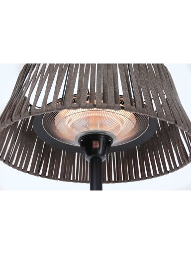 SUNRED | Heater | ARTIX M-SO BROWN, Corda Bright Standing | Infrared | 2100 W | Brown | IP44 SUNRED | Heater | ARTIX M-SO BROWN, Corda Bright Standing | Infrared | 2100 W | Brown | IP44