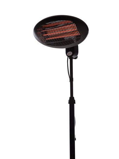 SUNRED | Heater | SMQ2000A, Elekra Quartz Standing | Infrared | 2000 W | Black | IP34 SUNRED | Heater | SMQ2000A, Elekra Quartz Standing | Infrared | 2000 W | Black | IP34