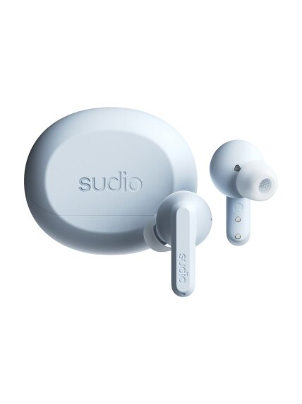 Sudio Earbuds | A3 Pro | Bluetooth | In-ear | Microphone | Powder Blue | Noise canceling | Wireless 1
