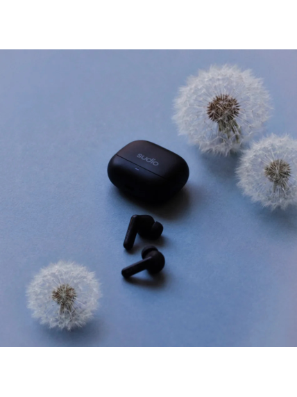Sudio Earbuds | C8 | Bluetooth | Microphone | Black | Noise canceling | Noise reduction | Wireless 3